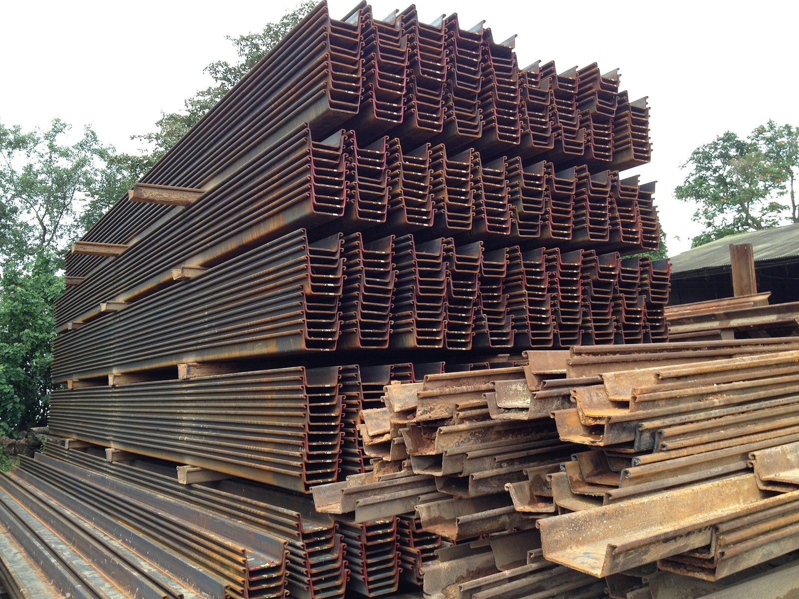 fuchi home second hand sheet piles for sale